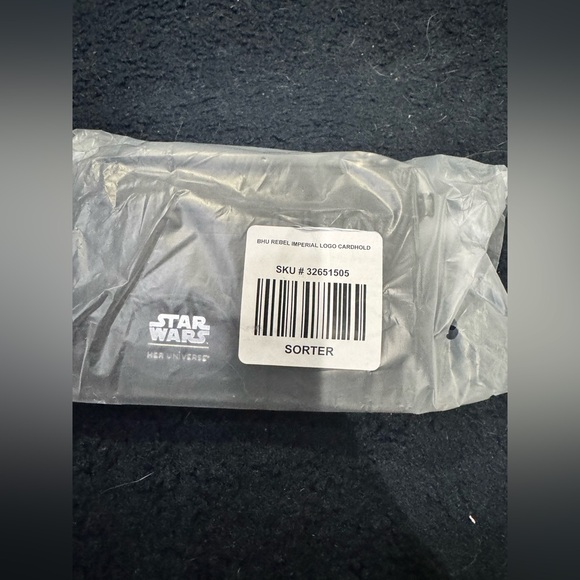 NWT Her Universe Star Wars rebel imperial split logo wallet - Picture 5 of 7